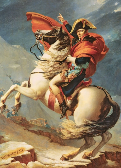 Puzzle Eurographics Napoléon franchissant les Alpes 1000 pièces