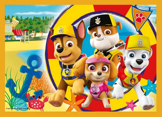 Puzzle La Pat' Patrouille vacances