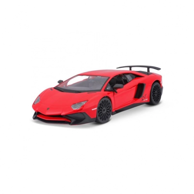 Modèle en métal Bburago Lamborghini Aventador rouge 1:24