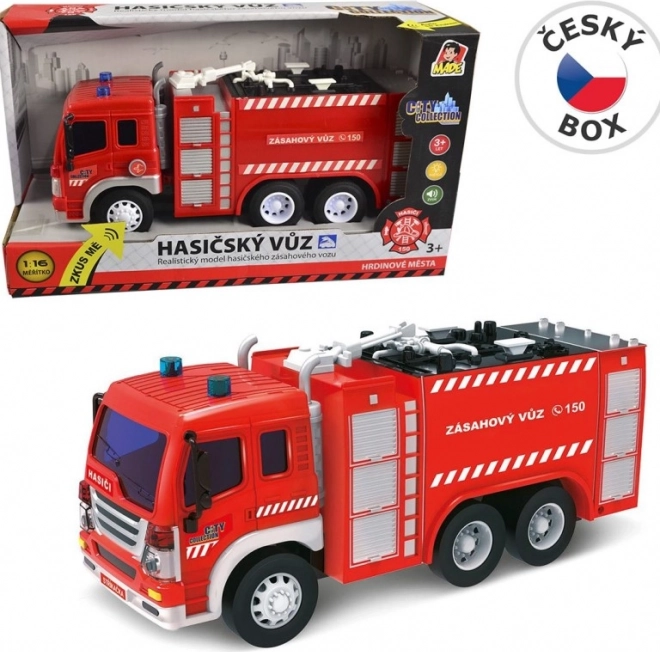 Camion-citerne de pompiers MaDe City Collection