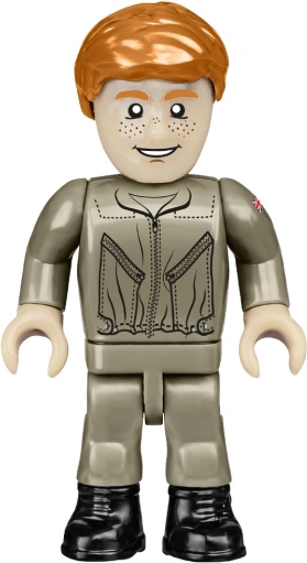 Figurine de pilote et apparence militaire