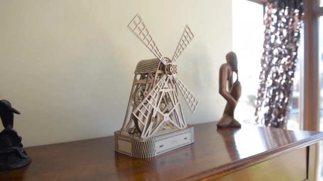 WOODEN CITY Puzzle 3D Moulin 222 pièces