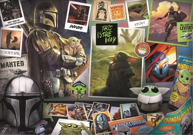 Puzzle 1000 pièces Collection Grogu Mandalorian
