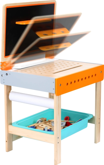 Plateau pliable pour dessiner