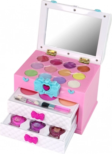 Mallette compacte avec tiroirs et miroir