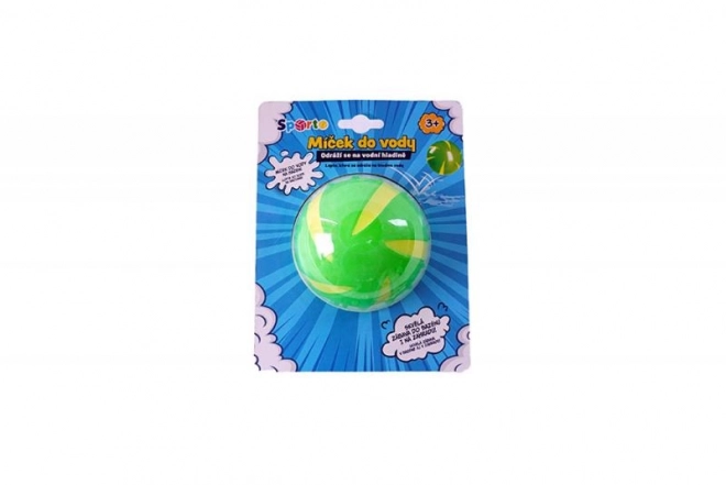 Balle d'eau verte Sporto
