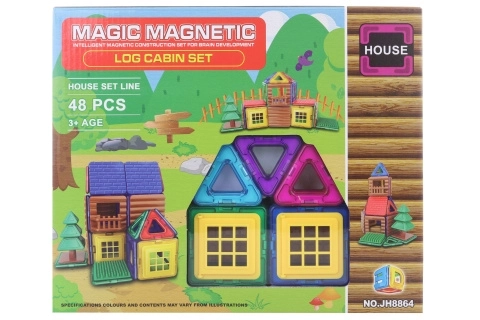 Ensemble de construction magnétique 48 pcs