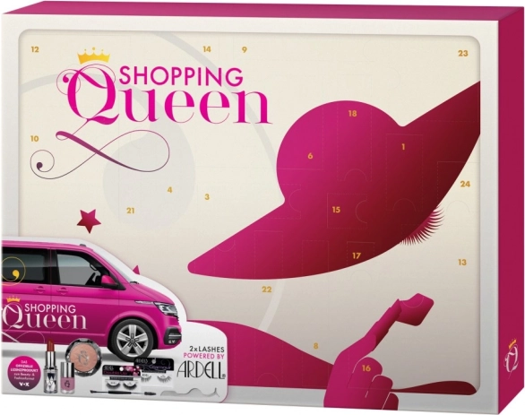 calendrier de l’avent SHOPPING QUEEN avec cosmétiques et faux cils ARDELL