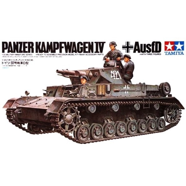 TAMIYA Pzkpw IV AusfD Allemand