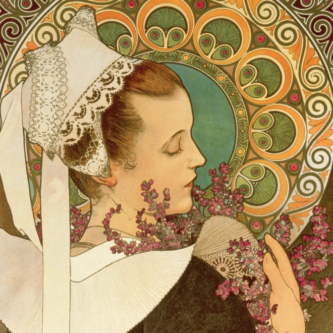 Calendrier de notes Alfons Mucha 2026