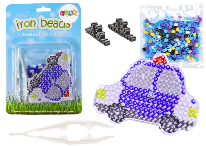 Ensemble de perles thermocollantes Voiture de police
