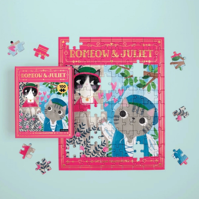 Puzzle Chats Romeow & Juliet 100 pièces