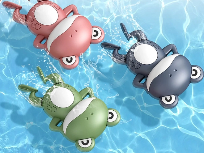 Grenouille flottante à remontage pour l'eau