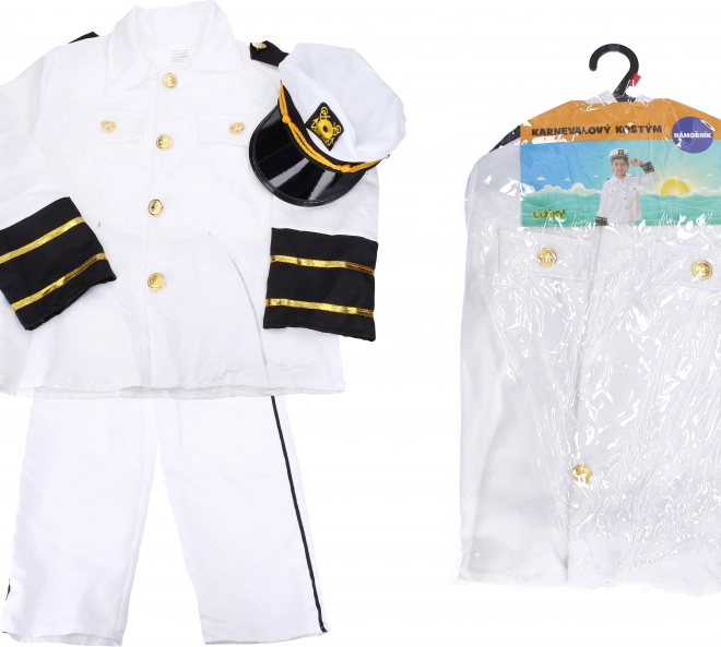 Ensemble carnaval - marin M 110-120 cm