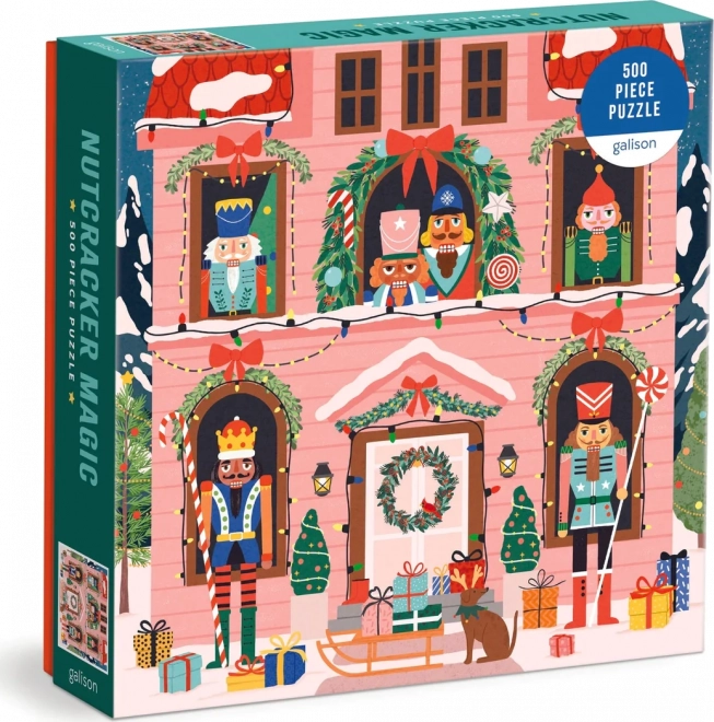 Puzzle carré La magie de Casse-Noisette 500 pièces