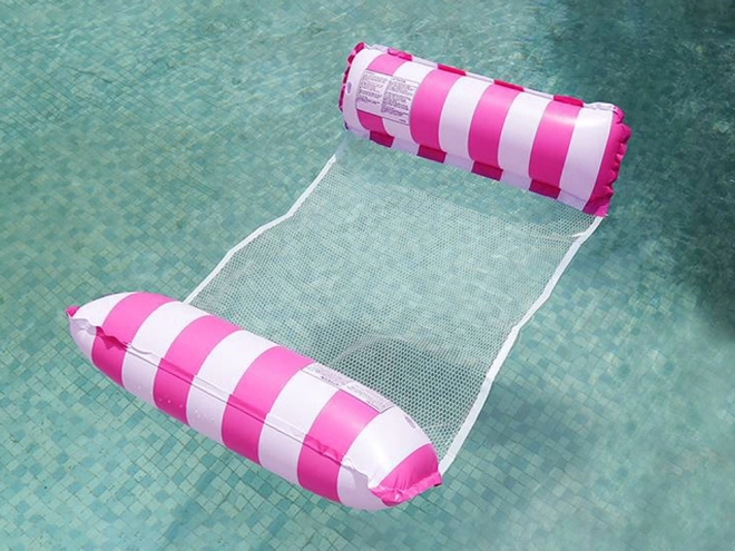 Matelas gonflable arc-en-ciel pour l'eau