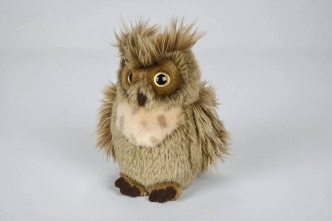 Hibou en peluche 20 cm