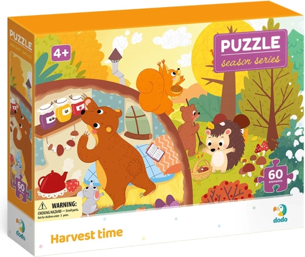 Puzzle DODO Saisons : temps des récoltes, 60 pièces