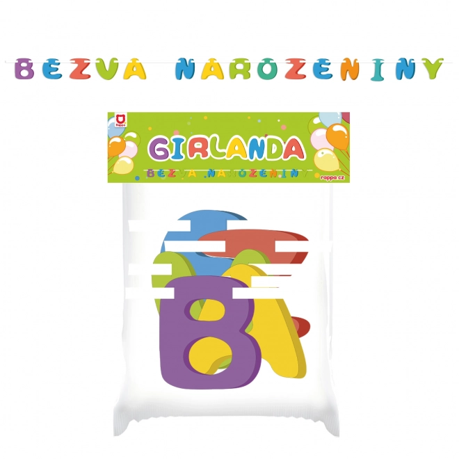 Guirlande en papier Joyeuse Anniversaire