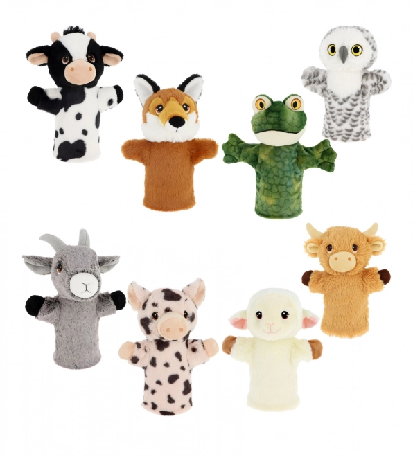 Keel Toys SE3077-1 Keeleco Koza - marionnette en peluche écologique 27 cm