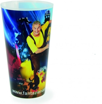 Gobelet en plastique Fantaisie sur roulettes 0,3 l