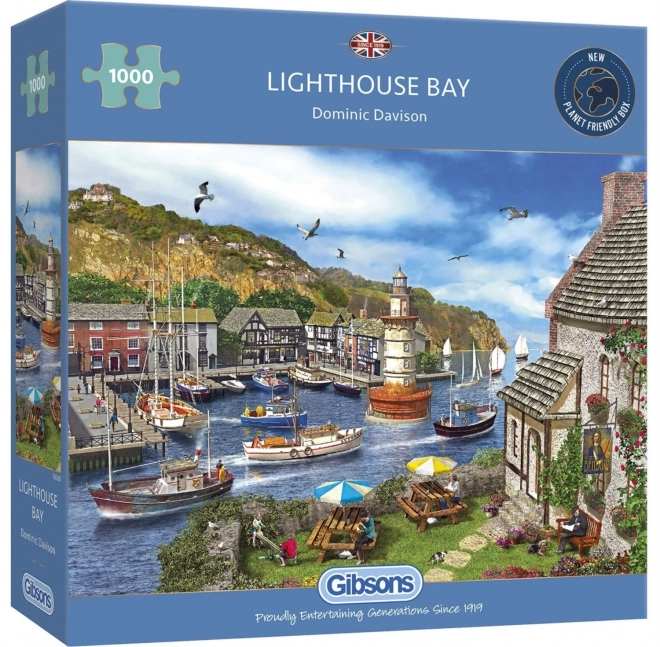 Puzzle GIBSONS Baie avec phare 1000 pièces