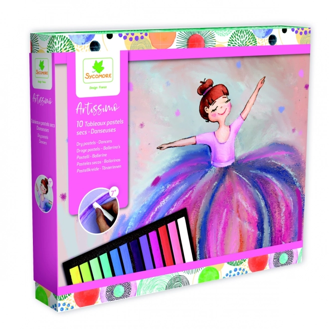Artissimo - Ensemble Créatif à Sec Pastel Danseuse