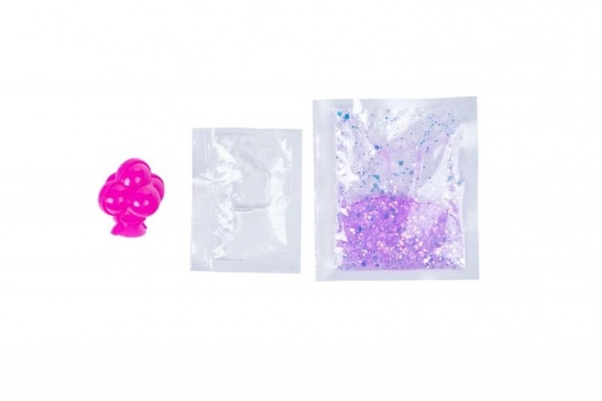 Fabrication de balle rebondissante violette