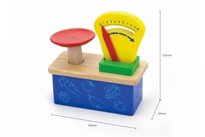 Balance en bois