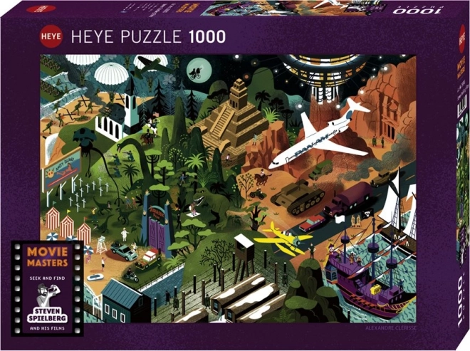 Puzzle Heye Maîtres du cinéma: films de Steven Spielberg 1000 pièces