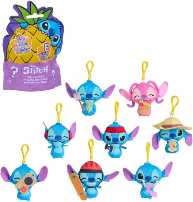 Peluche Stitch avec clip (sélection aléatoire)