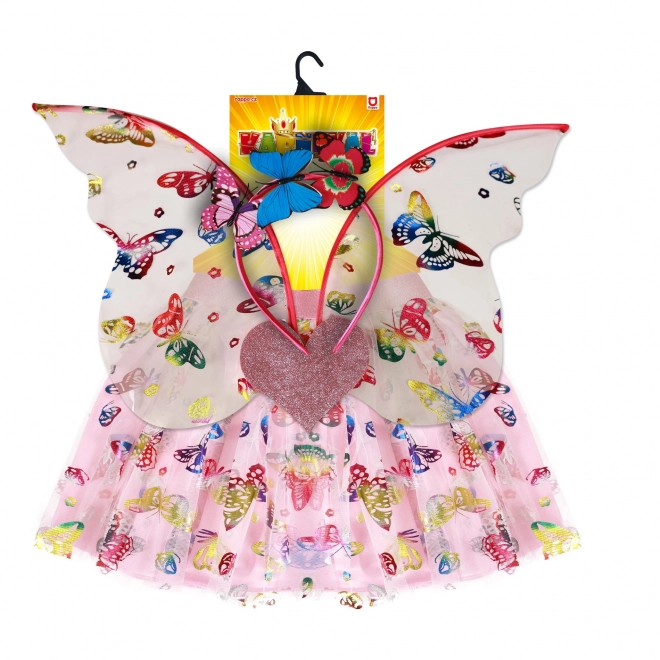 Costume enfant papillon TUTU jupe