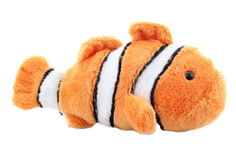 Poisson en peluche Clown à trois bandes