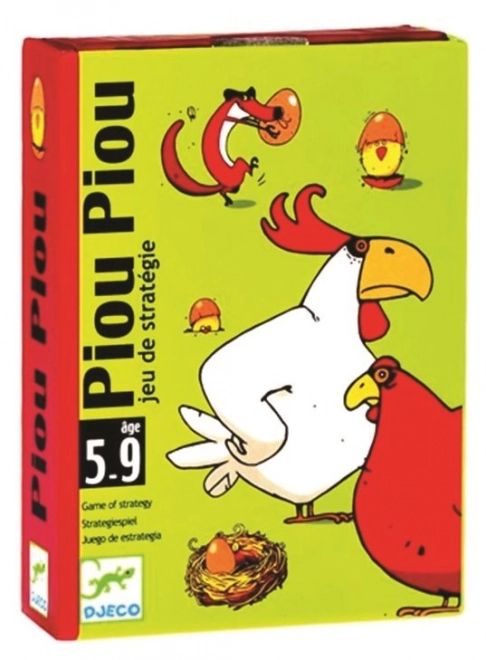 DJECO Jeu de cartes Piou Piou