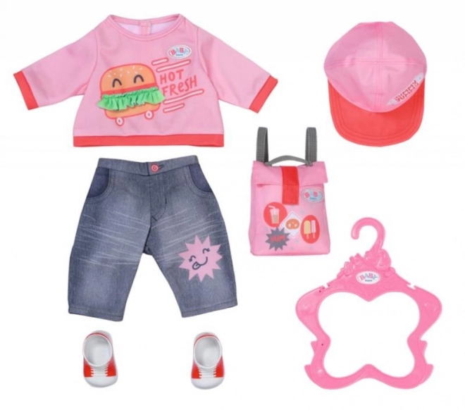 BABY born tenue urbaine pour poupée 43 cm