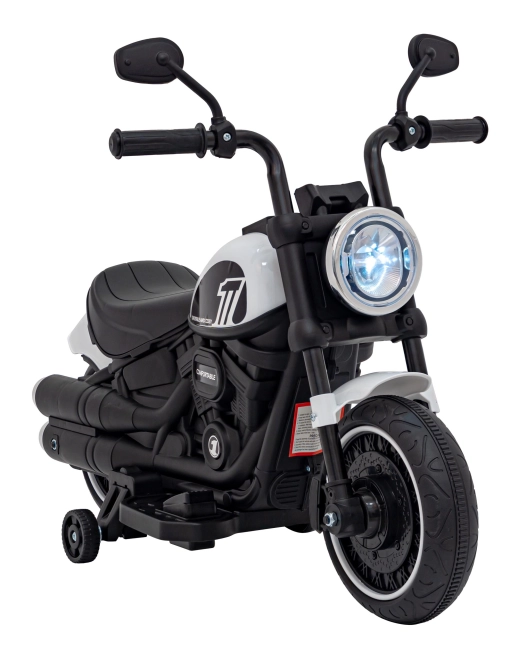 Motocykel Chopper RAPIDE – Bílý