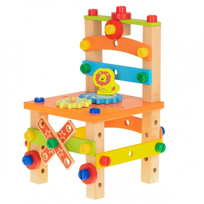 Chaise éducative en bois