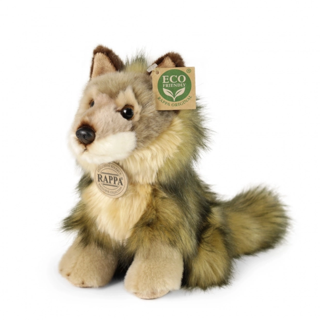 Loup/coyote en peluche 20 cm ÉCOLOGIQUE