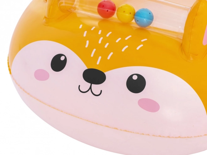 Bateau gonflable pour enfants Renard avec toit amovible