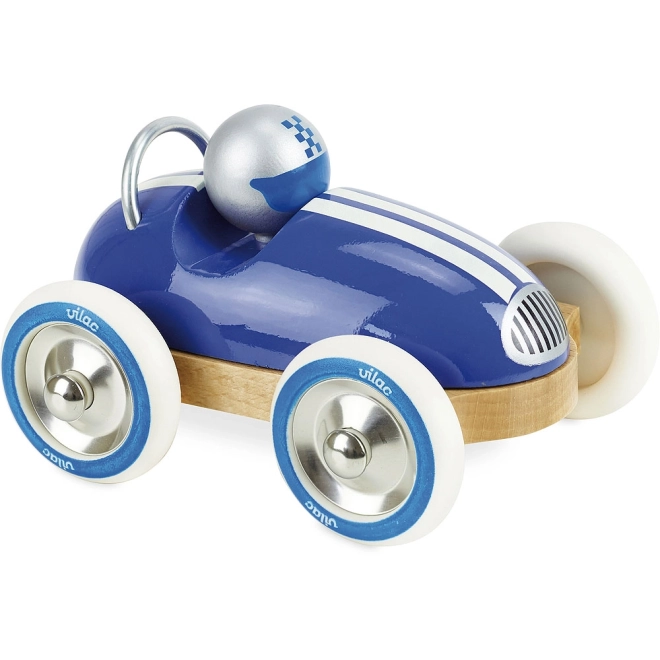 Vilac Voiture en bois Roadster vintage bleu