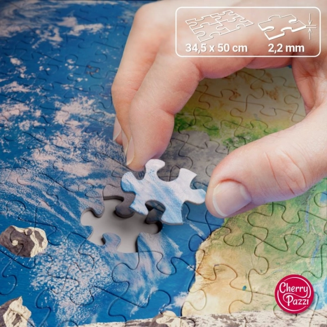 Puzzle Vue de la Lune 500 pièces