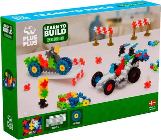 Plus-Plus Apprends à construire - voitures