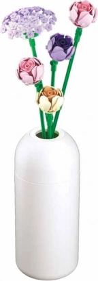 Sluban pivoines en vase – set de construction Flowers