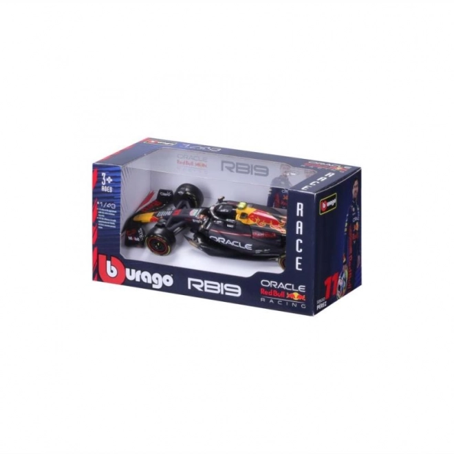 Bburago 1:43 RACE Formule F1 - Red Bull Racing RB19 (2023) #11 (Sergio Pérez)