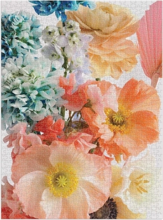 Motif floral artistique Florida Light