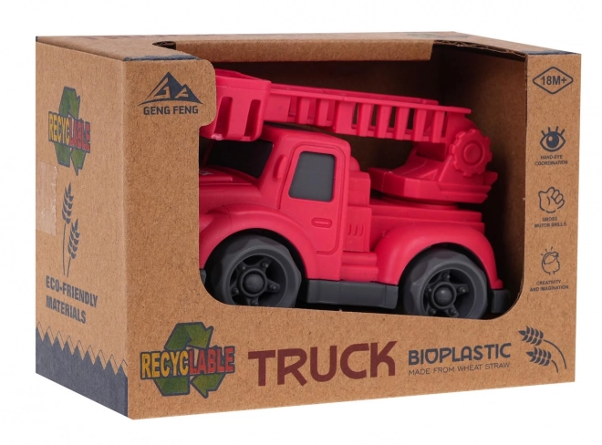 Camion de pompier écologique pour enfants