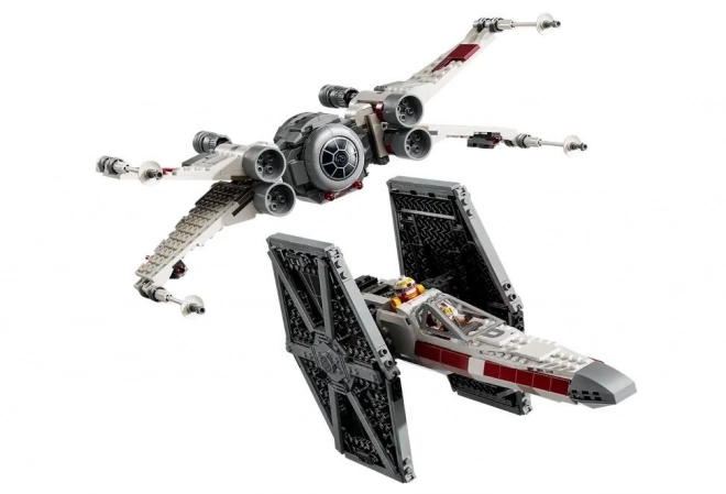 LEGO Star Wars 75393 Intercepteur TIE et X-wing - ensemble combiné