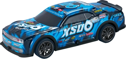Voiture de course à rétrofriction avec effets bleus 19,5 cm
