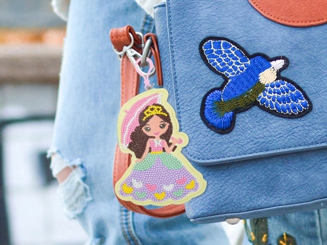 Ensemble créatif avec collage de diamants Princesse