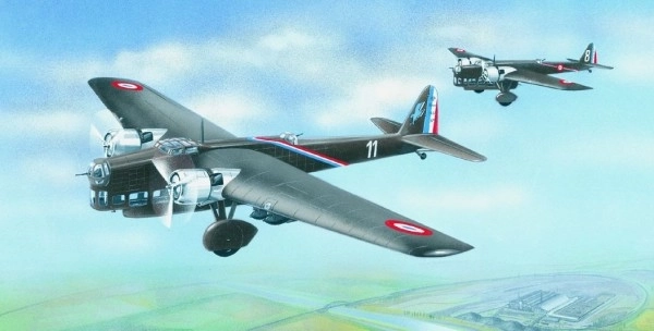 Modèle Amiot 143 à l'échelle 1:72